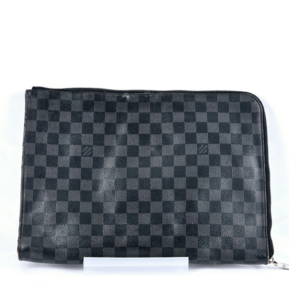 LV Laptop Damier Graphite Pouch - Picture 1 of 7